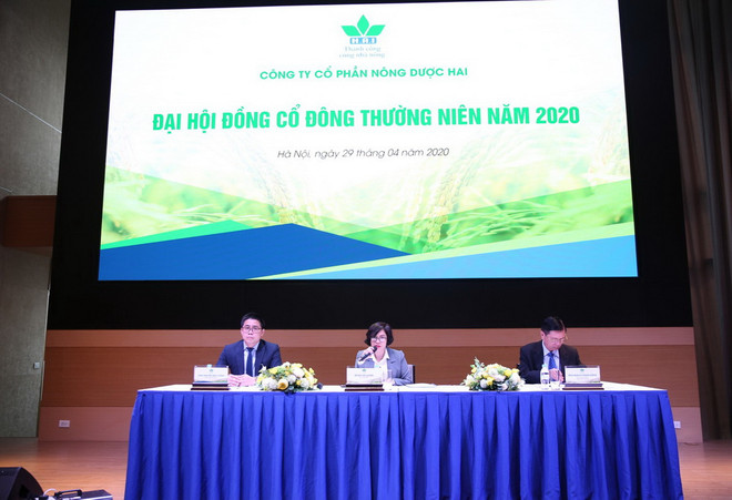 Đại hội đồng cổ đông thường niên năm 2020 Công ty Cổ phần Nông dược HAI. Công ty Nông dược HAI đặt mục tiêu doanh thu 1.250 tỷ đồng ảnh 1