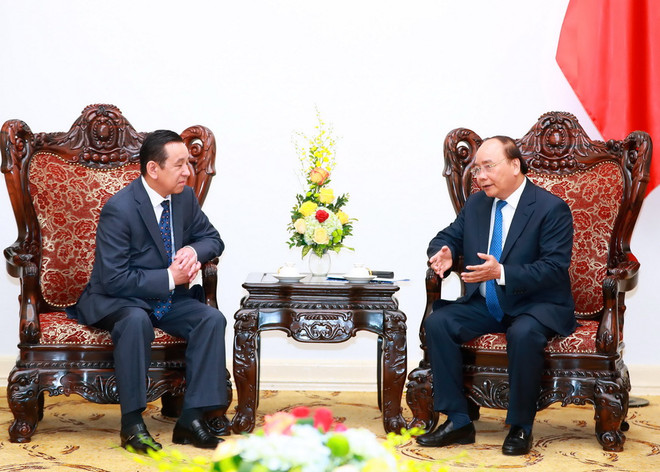 Thủ tướng Chính phủ Nguyễn Xuân Phúc tiếp Đại sứ Mông Cổ ảnh 1