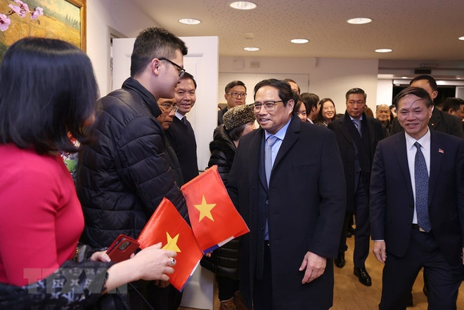 Thủ tướng Phạm Minh Chính gặp gỡ cộng đồng người Việt Nam tại Hà Lan ảnh 1