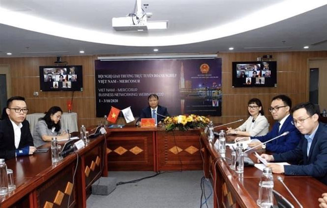 200 doanh nghiệp dự Hội nghị giao thương trực tuyến Việt Nam-Mercosur ảnh 1