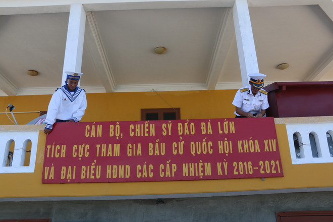 Huyện đảo Trường Sa chuẩn bị chu đáo đón ngày hội bầu cử ảnh 2