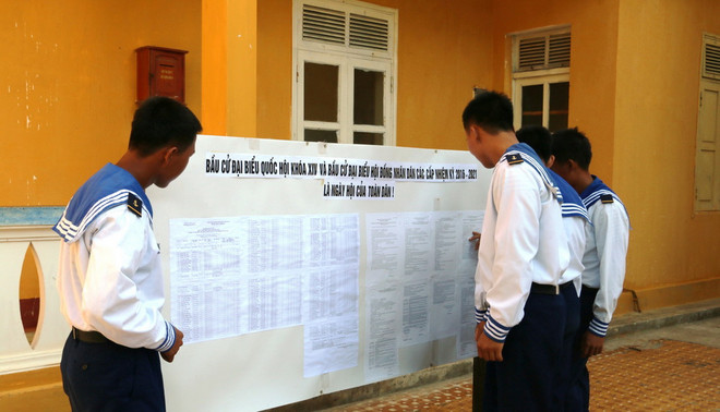 Huyện đảo Trường Sa chuẩn bị chu đáo đón ngày hội bầu cử ảnh 1