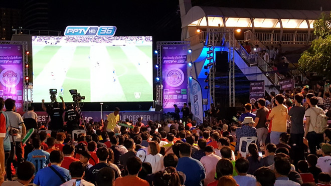 Người Thái háo hức xem trận cầu Manchester United-Leicester City ảnh 2