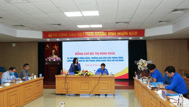 Trưởng Ban Dân vận TW: Chuẩn bị tốt việc tổ chức Đại hội Đoàn các cấp ảnh 1