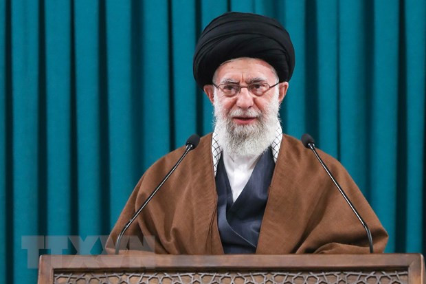 Nhà lãnh đạo tối cao Iran Ayatollah Ali Khamenei. (Ảnh: AFP/TTXVN) Lãnh đạo tối cao Iran phản đối trật tự thế giới đơn cực ảnh 1