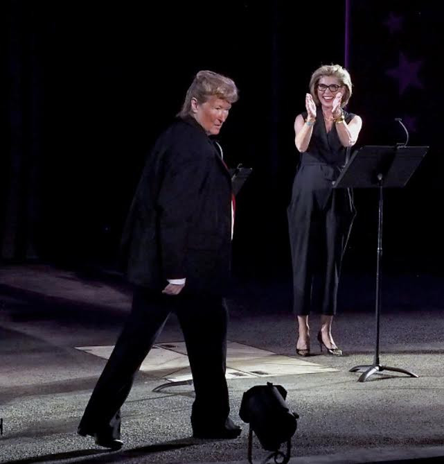 Diễn viên Meryl Streep gây bất ngờ với màn đóng giả Donald Trump ảnh 3