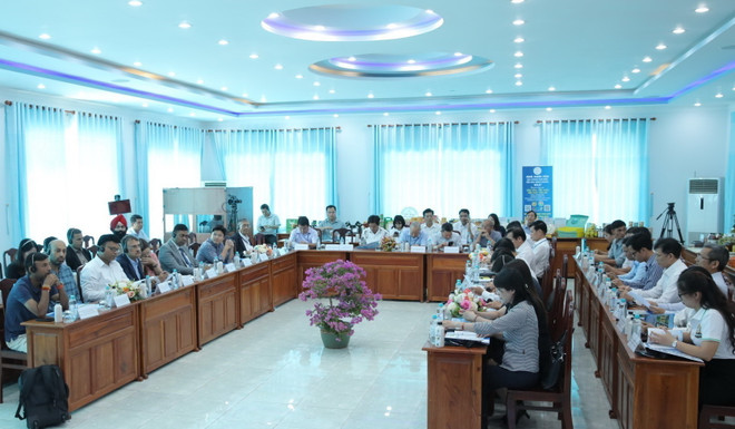 Quang cảnh hội nghị. (Ảnh: TTXVN phát) ttxvn_an do binh phuoc 3.jpg