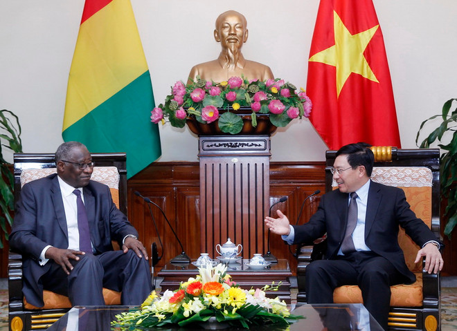Việt Nam coi trọng phát triển quan hệ với Cộng hòa Guinea ảnh 1