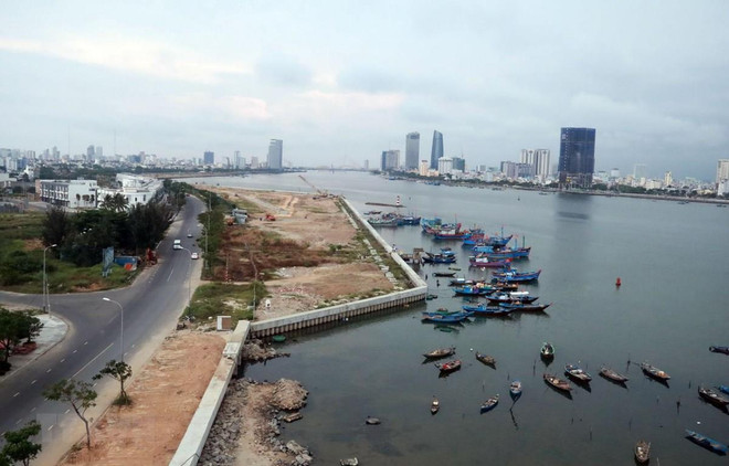 Một góc Đà Nẵng. (Ảnh: Nguyễn Sơn/TTXVN) Đà Nẵng tìm giải pháp xây dựng kiến trúc cao tầng ven biển ảnh 2