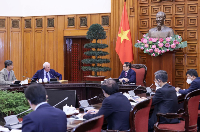 Thủ tướng tiếp Giám đốc Chương trình Việt Nam tại Đại học Harvard ảnh 2