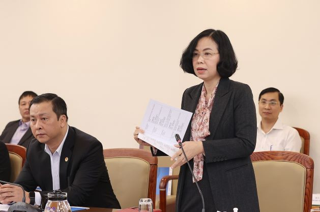 Tổng Giám đốc Thông tấn xã Việt Nam Vũ Việt Trang giới thiệu về các cơ quan thường trú ngoài nước của Thông tấn xã Việt Nam. (Ảnh: Dương Giang/TTXVN) Duy trì hiệu quả hợp tác giữa TTXVN với cơ quan đại diện ở nước ngoài ảnh 2