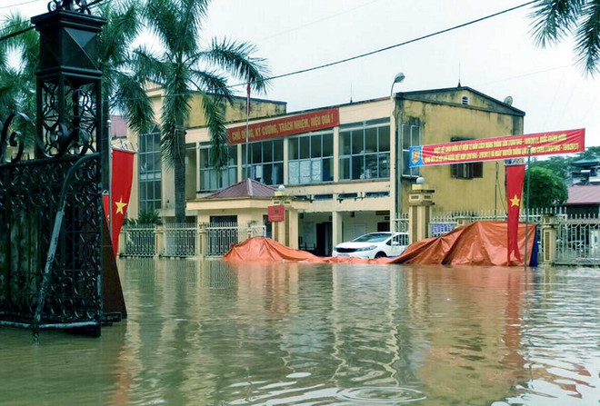 Mưa lớn gây úng ngập, chia cắt một số địa phương ở Thái Nguyên ảnh 1