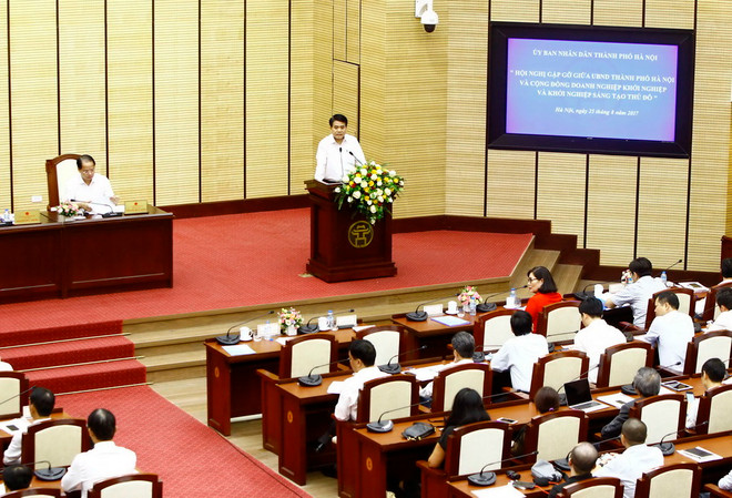 Chủ tịch Hà Nội hứa sẽ xây dựng trung tâm hỗ trợ khởi nghiệp ảnh 1