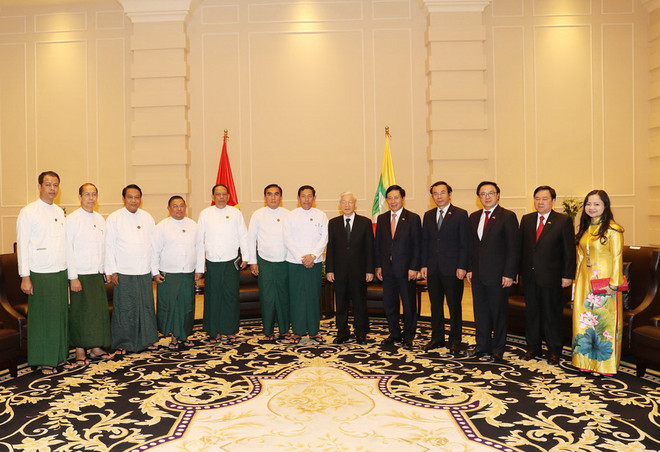 Đảng Đoàn kết và Phát triển Myanmar coi trọng quan hệ với Việt Nam ảnh 2
