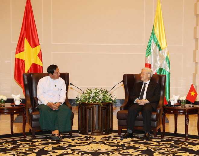 Đảng Đoàn kết và Phát triển Myanmar coi trọng quan hệ với Việt Nam ảnh 1