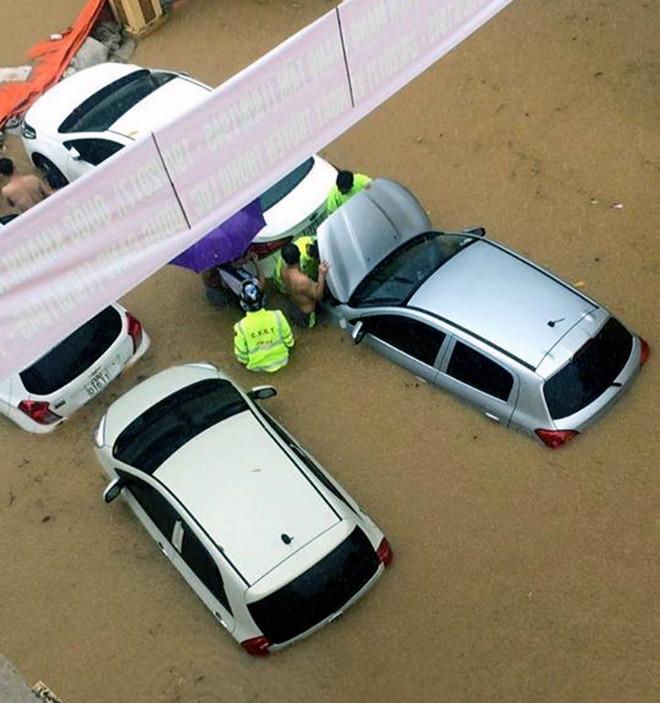 Mưa lớn gây úng ngập, chia cắt một số địa phương ở Thái Nguyên ảnh 2