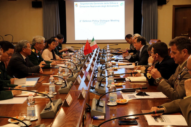 Đối thoại Chính sách Quốc phòng Việt Nam-Italy lần thứ hai ảnh 1