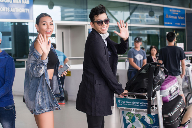 Hai đại diện Việt Nam sang Mỹ trình diễn tuần thời trang quốc tế ảnh 1