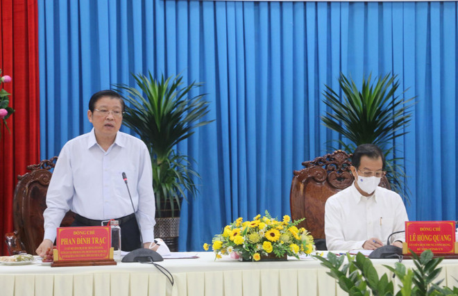 Trưởng Ban Nội chính TW: ​Xử lý dứt điểm các vụ án xảy ra tại An Giang ảnh 1