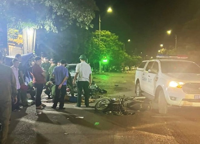 Tạm giữ lái xe vi phạm nồng độ cồn, gây tai nạn ở Vĩnh Phúc ảnh 1