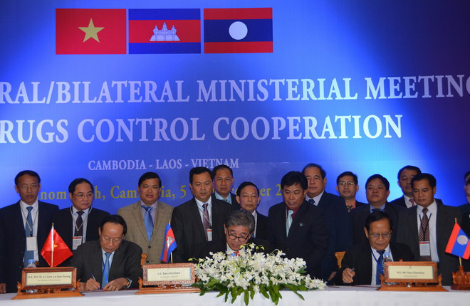 Việt Nam-Lào-Campuchia phối hợp bắt giữ các tội phạm ma túy ảnh 1