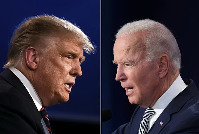 Ông Donald Trump và ông Joe Biden so kè quyết liệt tại tiểu bang Ohio ảnh 1