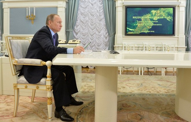 Nga vận hành nhánh 2 của cầu cung cấp năng lượng cho Crimea ảnh 1