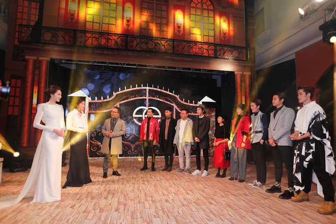 Hoa hậu Đặng Thu Thảo "thách thức" top 9 nhà thiết kế Project Runway ảnh 1