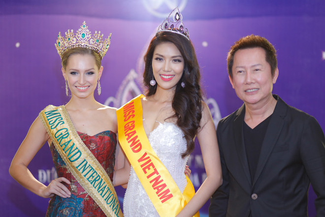 Chủ tịch Miss Grand International sang Việt Nam mời Lan Khuê dự thi ảnh 1