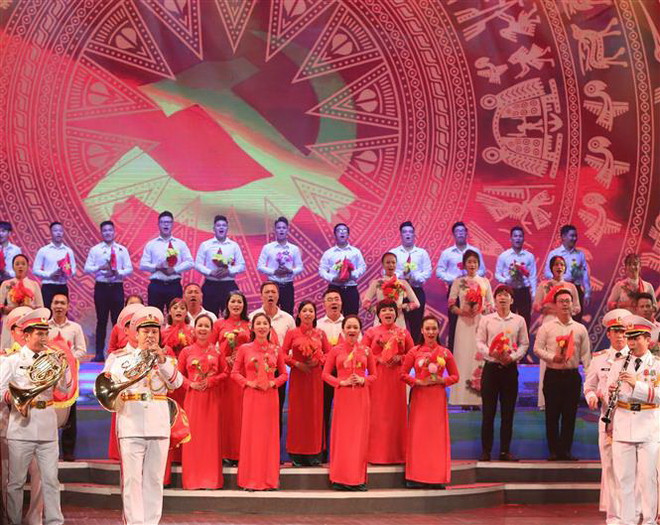 ​Tái hiện hành trình vĩ đại của dân tộc Việt Nam trong 75 năm qua ảnh 1