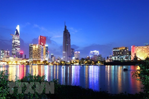 Một góc trung tâm Thành phố Hồ Chí Minh. (Ảnh: Ngọc Hà/TTXVN) Quốc hội thảo luận về chính sách đặc thù phát triển TP Hồ Chí Minh ảnh 2