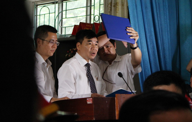 Bắc Giang: Hỗn loạn tại buổi xin lỗi công khai người bị kết án tử hình ảnh 1