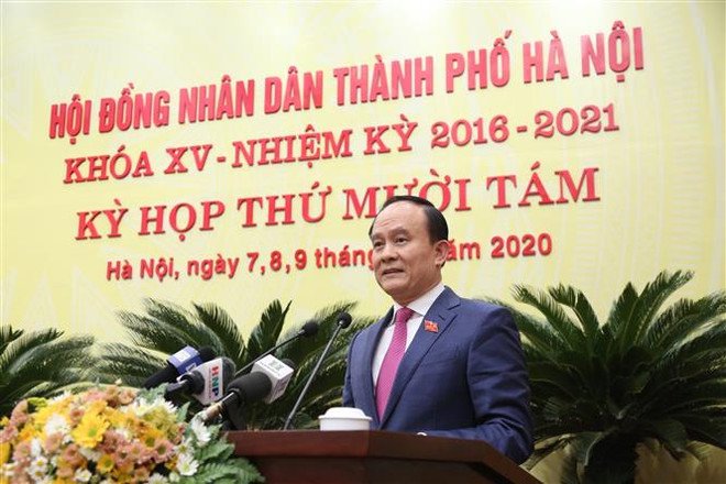 Bế mạc Kỳ họp thứ 18 Hội đồng Nhân dân thành phố Hà Nội khóa XV ảnh 1