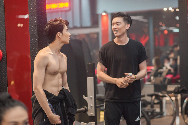 Dàn nam thí sinh The Face khoe 6 múi ‘bỏng mắt’ trong hậu trường ảnh 3