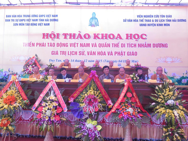 Hội thảo về thiền phái Tào Động Việt Nam và di tích Nhẫm Dương ảnh 1