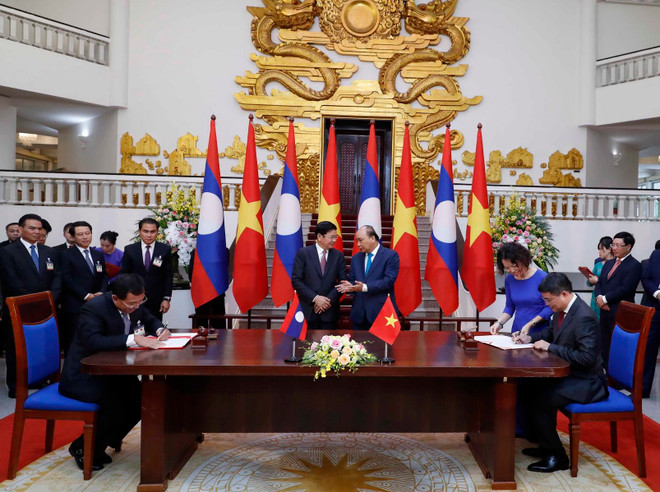 Tuyên bố chung giữa Việt Nam và Cộng hòa Dân chủ Nhân dân Lào ảnh 1