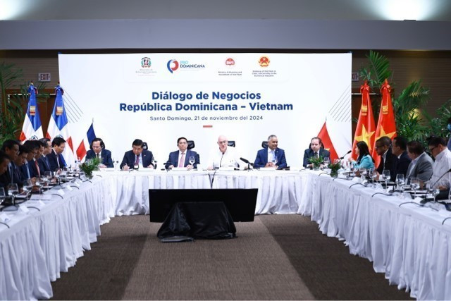 ttxvn_toa dam doanh nghiep viet nam dominicana 2.jpg