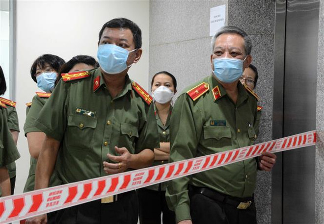 Kiểm tra công tác phòng, chống dịch nCoV tại Bệnh viện 199 ảnh 1