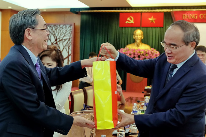 Ủy ban Trung ương MTTQ Việt Nam gặp mặt kiều bào tiêu biểu ảnh 1