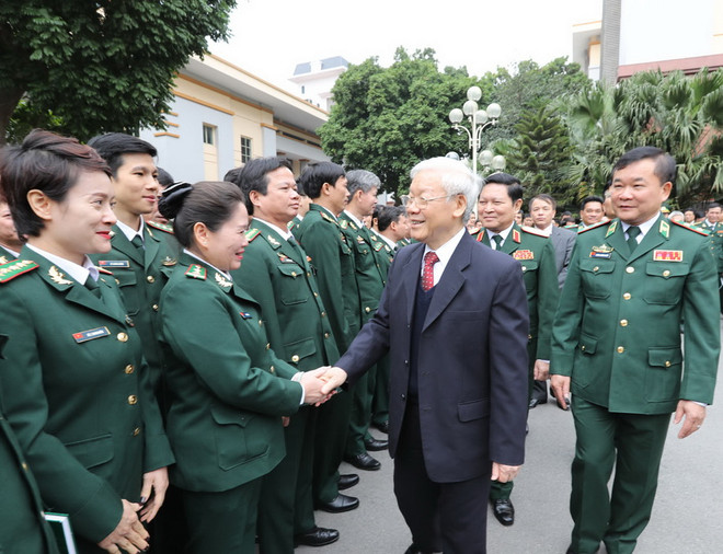 Tổng Bí thư yêu cầu duy trì nghiêm các chế độ sẵn sàng chiến đấu ảnh 1