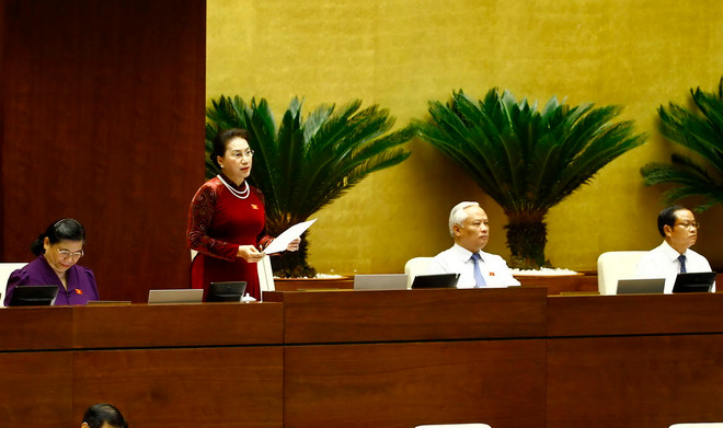 Quốc hội tiến hành chất vấn về 4 nhóm nội dung tại Kỳ họp thứ ba ảnh 1