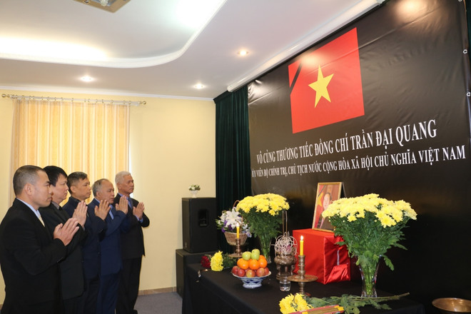 Mở sổ tang Chủ tịch nước Trần Đại Quang tại Pháp, Ukraine và Italy ảnh 3