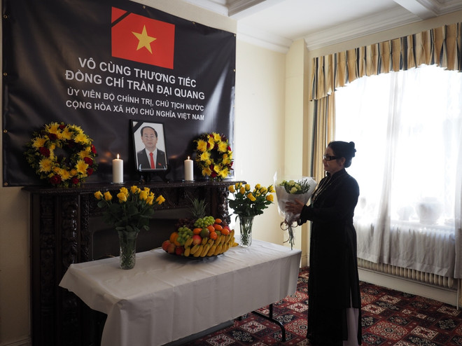 Lễ viếng và mở sổ tang Chủ tịch nước Trần Đại Quang tại một số nước ảnh 1