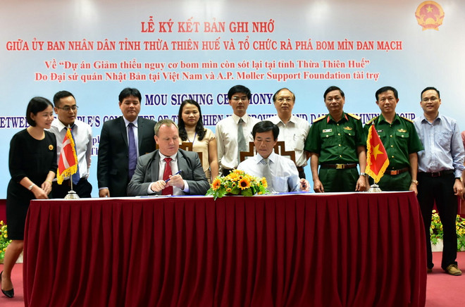 Hỗ trợ 1,2 triệu USD giảm thiểu nguy cơ bom mìn tại Thừa Thiên-Huế ảnh 1