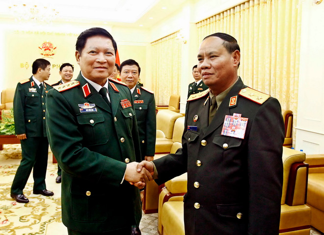 Chủ nhiệm Tổng cục Chính trị Quân đội nhân dân Lào thăm Việt Nam ảnh 2