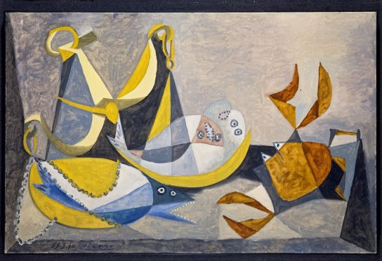 Kiệt tác của Picasso lần đầu được đưa ra khỏi thành phố Edinburgh ảnh 1