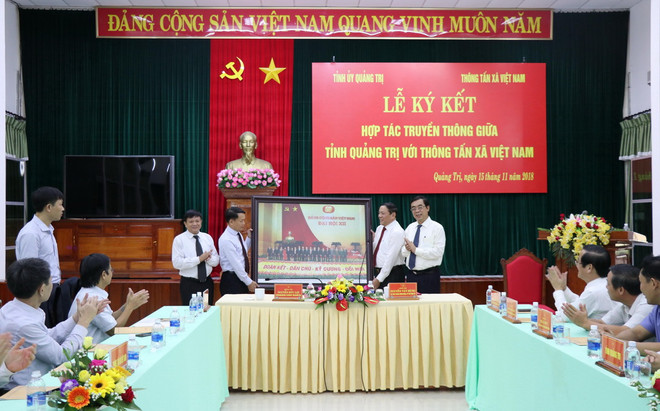 Thông tấn xã Việt Nam và tỉnh Quảng Trị ký kết hợp tác truyền thông ảnh 3