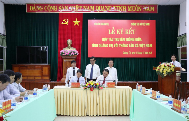 Thông tấn xã Việt Nam và tỉnh Quảng Trị ký kết hợp tác truyền thông ảnh 2