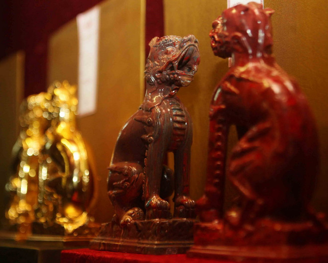 Ngắm linh vật nghê Việt tại di tích Văn Miếu-Quốc Tử Giám ảnh 1