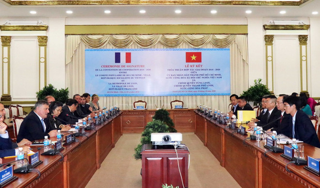 Thúc đẩy hợp tác giữa Thành phố Hồ Chí Minh và vùng Lyon của Pháp ảnh 2